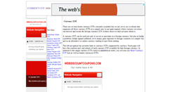 Desktop Screenshot of currencyetf.net